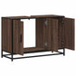 Bathroom Sink Cabinet Brown oak Engineered wood, metal