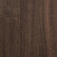 Bathroom Sink Cabinet Brown oak Engineered wood, metal