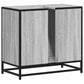 Bathroom Sink Cabinet Grey Sonoma Engineered wood, metal 25.6 in
