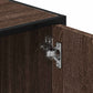 Bathroom Sink Cabinet Brown Oak Engineered wood, Metal Medium