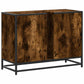 Bathroom Sink Cabinet Smoked Oak Engineered wood, Metal