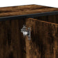 Bathroom Sink Cabinet Smoked Oak Engineered wood, metal Medium