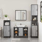 Bathroom Sink Cabinet Grey Sonoma Engineered wood, metal Medium