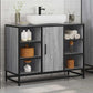 Bathroom Sink Cabinet Grey Sonoma Engineered wood, metal Medium