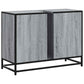 Bathroom Sink Cabinet Grey Sonoma Engineered wood, metal Medium