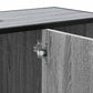 Bathroom Sink Cabinet Grey Sonoma Engineered wood, metal Medium