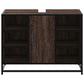 Bathroom Sink Cabinet Brown Oak Engineered wood, metal