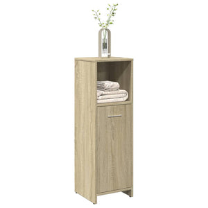 Bathroom Cabinet Sonoma Oak Engineered wood Bathroom Cabinet