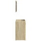 Bathroom Furniture Set Sonoma Oak Engineered Wood Medium