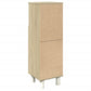 Bathroom Cabinet Sonoma oak Engineered wood Slim and compact