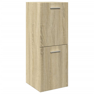 Bathroom Cabinet Sonoma oak Engineered Wood Bathroom Cabinet