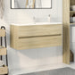 Bathroom Sink Cabinet Sonoma Oak Engineered Wood Medium
