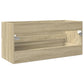 Bathroom Sink Cabinet Sonoma Oak Engineered Wood Medium