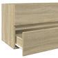 Bathroom Sink Cabinet Sonoma Oak Engineered Wood Medium