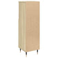 Bathroom Cabinet Sonoma Oak Engineered Wood Slim Bathroom Cabinet