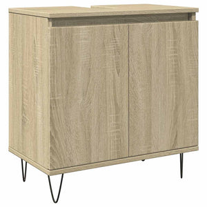 Bathroom Cabinet Sonoma oak Engineered wood Medium