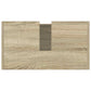Bathroom Cabinet Sonoma oak Engineered wood Standard