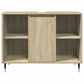 Bathroom Cabinet Sonoma Oak Engineered wood, iron Medium