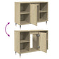 Bathroom Cabinet Sonoma Oak Engineered wood, iron Medium