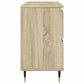 Bathroom Cabinet Sonoma oak Engineered wood, iron Medium