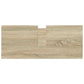 Bathroom Cabinet Sonoma oak Engineered wood, iron Medium