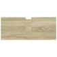Bathroom Cabinet Sonoma Oak Engineered wood, iron