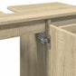 Bathroom Cabinet Sonoma Oak Engineered wood, iron