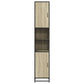Bathroom Cabinet Sonoma oak Engineered Wood Tall Bathroom Cabinet