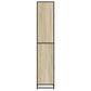 Bathroom Cabinet Sonoma oak Engineered Wood Tall Bathroom Cabinet