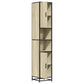 Bathroom Cabinet Sonoma oak Engineered Wood Tall Bathroom Cabinet