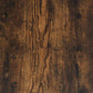 Bathroom Furniture Set Smoked Oak Engineered Wood Medium