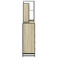 Bathroom Furniture Set Sonoma oak Engineered wood, metal Medium