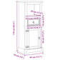 Bathroom Cabinet Honey Solid Pine Wood Bathroom Cabinet