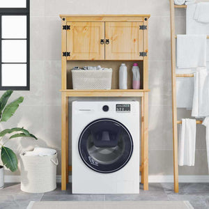 Washing Machine Cabinet Honey