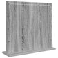 Vanity Mirror with LED Lights Grey Sonoma 60x55x18 cm