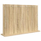 Vanity Mirror Sonoma oak Engineered wood, Glass
