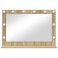 Vanity Mirror Sonoma oak Engineered wood, Glass