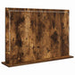 Vanity Mirror Smoked oak Wood and glass 31.5 x 21.7 x 7.1 in