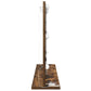 Vanity Mirror Smoked oak Wood and glass 31.5 x 21.7 x 7.1 in