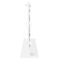 Vanity Mirror with LED Lights White 100x55x18 cm