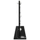 Vanity Mirror with LED Lights Black Oak 100x55x18 cm