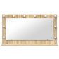 Vanity Mirror Sonoma Oak MDF, Glass 39.4 x 21.7 x 7.1 in