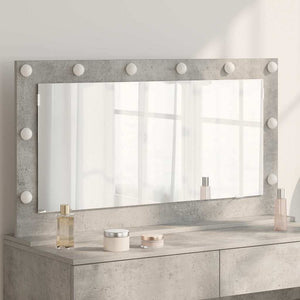 Vanity Mirror Concrete gray Concrete 39.4 x 21.7 x 7.1 in Mirror