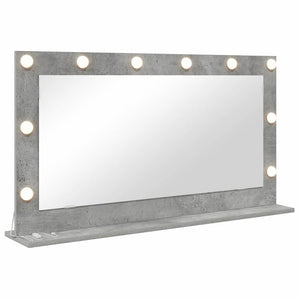Vanity Mirror Concrete gray Concrete 39.4 x 21.7 x 7.1 in Mirror