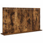 Vanity Mirror Smoked oak Wood, Glass 39.4 x 21.7 x 7.1 in