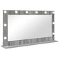 Vanity Mirror Grey sonoma Particle Board, Glass
