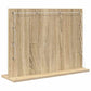 Vanity Mirror Sonoma oak Engineered wood, Glass Standard Mirror