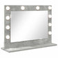 Vanity Mirror Concrete grey Concrete Medium Decorative Inlays