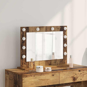 Vanity Mirror Old wood Wood 23.6 x 17.7 x 7.1 in Mirror