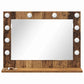 Vanity Mirror Old wood Wood 23.6 x 17.7 x 7.1 in Mirror